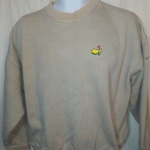 VTG Masters Crewneck Sweatshirt Mens M Slazenger Augusta National Golf Shop